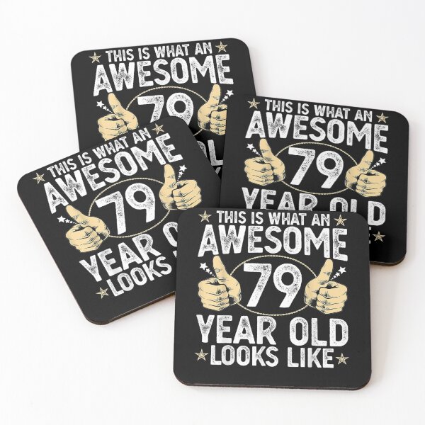 Item preview, This Is What An Awesome 79 Year Old Looks Like 79th Birthday  designed and sold by laurader.