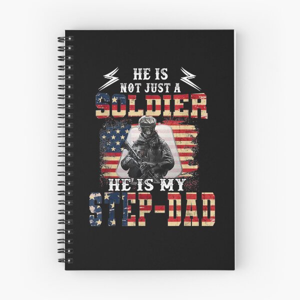 Item preview, Mens He Is Not Just A Soldier He Is My Step Dad Proud Army Family  designed and sold by jerrie9.