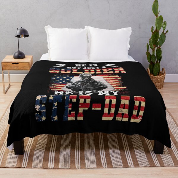 Item preview, Mens He Is Not Just A Soldier He Is My Step Dad Proud Army Family  designed and sold by jerrie9.