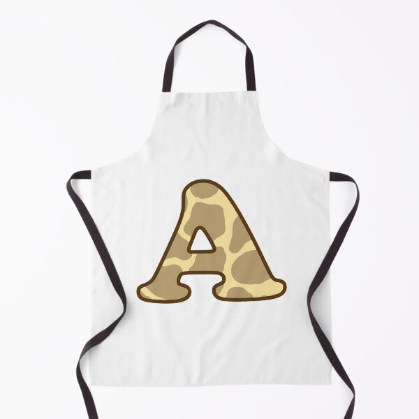 Item preview, Giraffe Print Letter A designed and sold by fashioncancer.