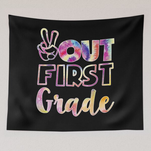 Item preview, Xk3l Funny Peace First Grade Out Teacher Last Day Of School  designed and sold by jerrie9.