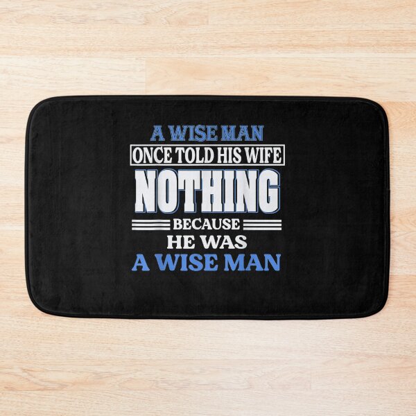 Item preview, A Wise Man Once Told His Wife Nothing  designed and sold by laurader.