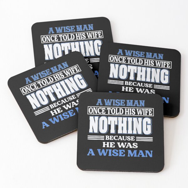 Item preview, A Wise Man Once Told His Wife Nothing  designed and sold by laurader.