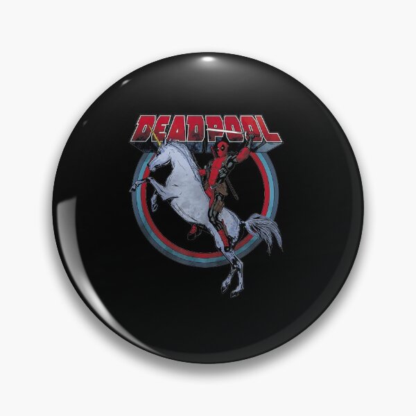 Item preview, Marvel.Deadpoolzz Riding A Unicorn Circle designed and sold by zaidnoximan.