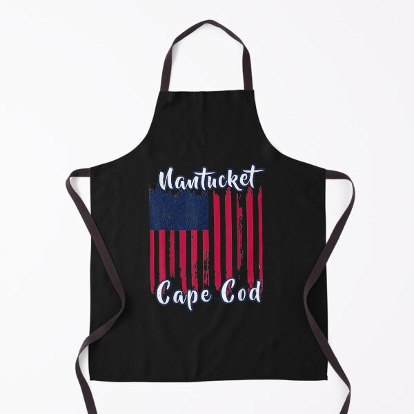 Item preview, Distressed Nantucket Summer Vacation Patriotic American Flag designed and sold by coraclr.