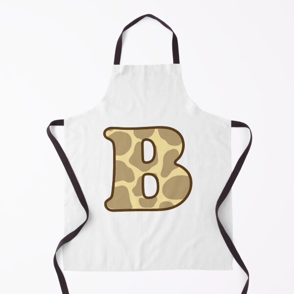 Item preview, Giraffe Print Letter B designed and sold by fashioncancer.