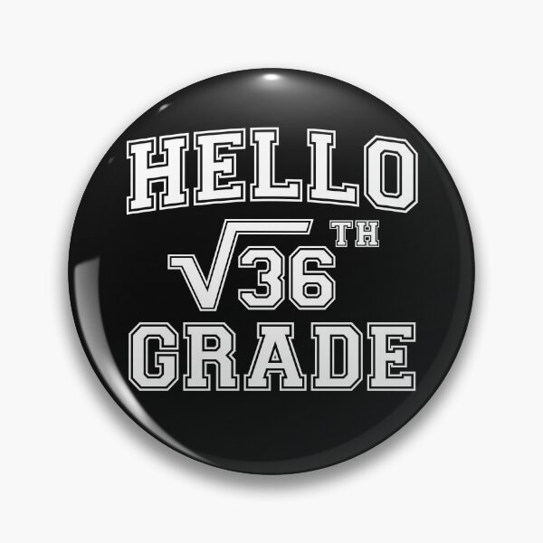 Item preview, 6th Grade Back To School Math Teacher Square Root Of 36 Funny Math Lover Kids Gifts designed and sold by alenaz.