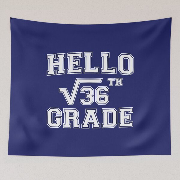 Item preview, 6th Grade Back To School Math Teacher Square Root Of 36 Funny Math Lover Kids Gifts designed and sold by alenaz.