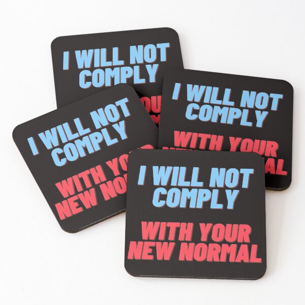 Item preview, I will not comply designed and sold by MrFact2020.