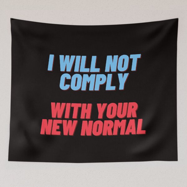 Item preview, I will not comply designed and sold by MrFact2020.