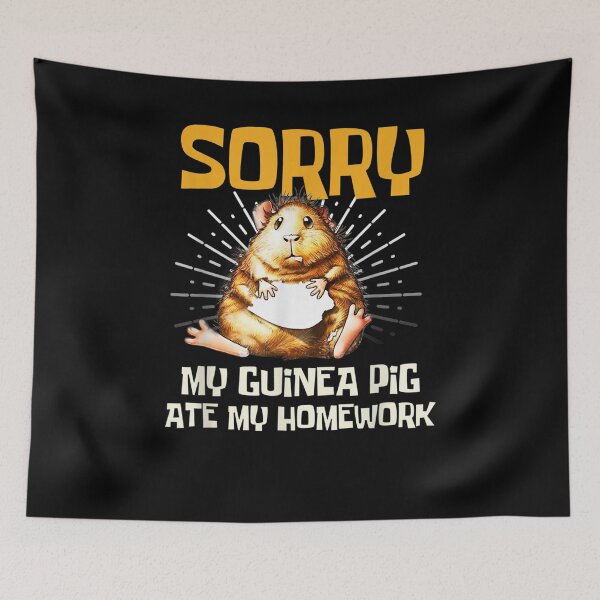 Item preview, Kids Sorry My Guinea Pig Ate My Homework Kids School  designed and sold by laurader.