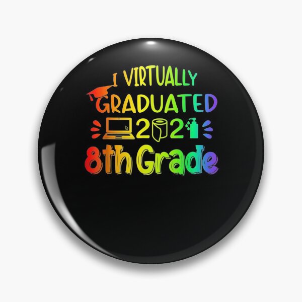 Item preview, I Virtually Graduated 8th Grade Graduation Class Of 2021  designed and sold by jerrie9.