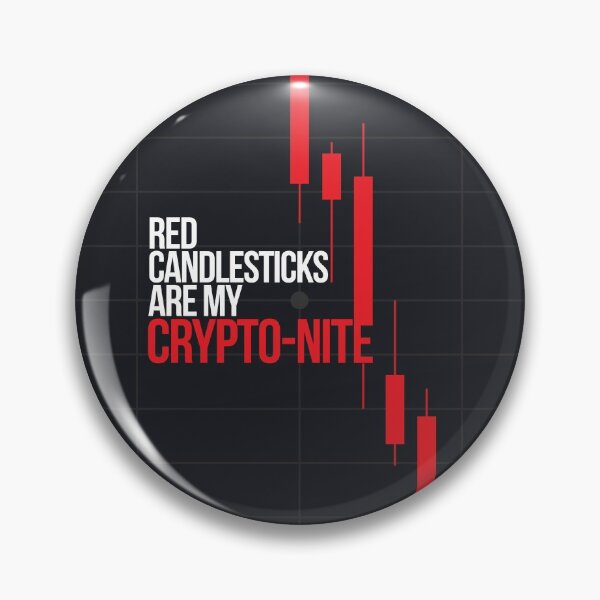 Item preview, Red Candlesticks Are My Crypto-Nite, Cryptocurrency Trading designed and sold by artColourized.