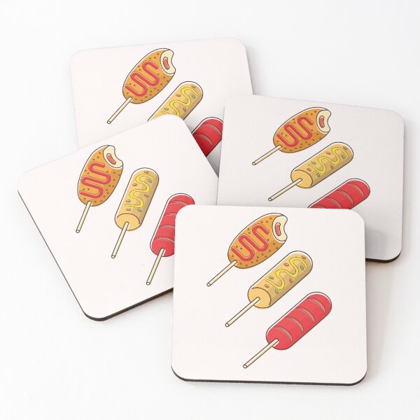 Item preview, Aesthetic Korean Hot Dogs Designs designed and sold by JerrysCorner.