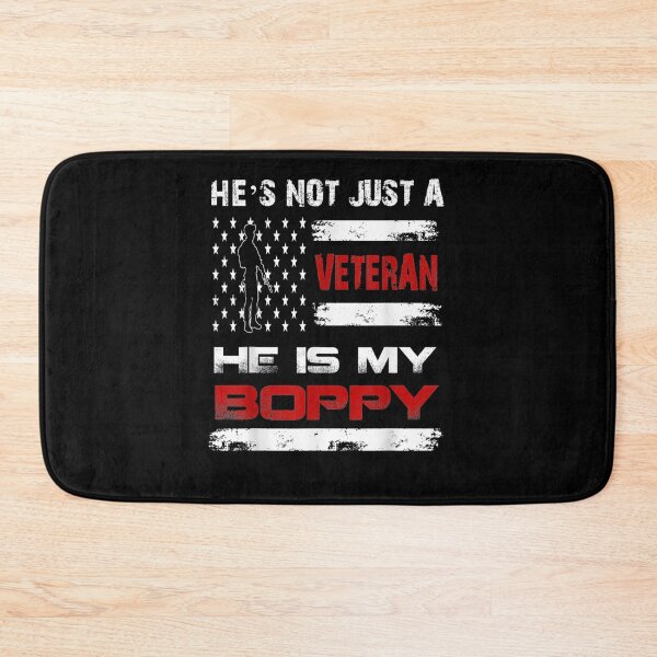 Item preview, Mens He's Not Just A Veteran He Is My Boppy American Flag designed and sold by jerrie9.