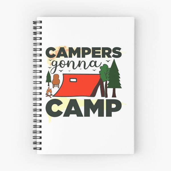 Item preview, Campers gonna camp designed and sold by pnkpopcorn.