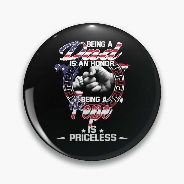 Item preview, Being A Dad Is An Honor Being A Pepe Is Priceless Us Flag  designed and sold by jerrie9.
