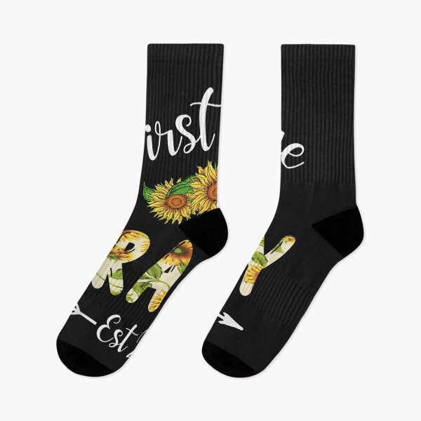 Item preview, First Time Granny Est 2022 Sunflower designed and sold by coraclr.