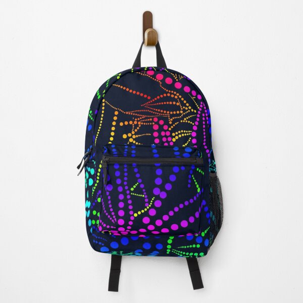 Item preview, Psychedelic Mango Leaves, Ethnic Dot Art Colorful Pattern designed and sold by etoide.