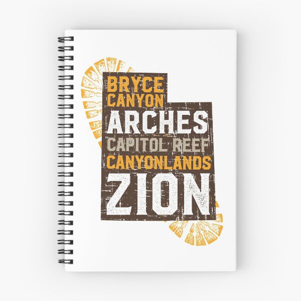 Item preview, Utah Big 5 National Parks designed and sold by mazziottidesign.