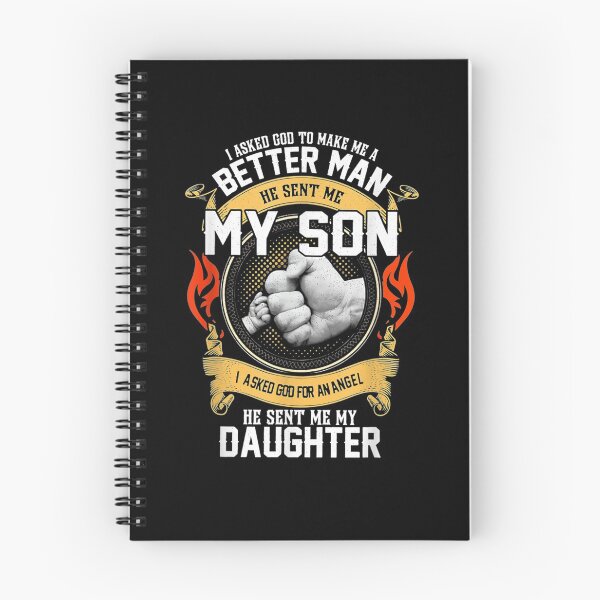 Item preview, I Asked God To Make Me A Better Man He Sent Me My Son  designed and sold by laurader.