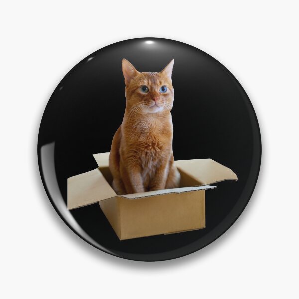 Item preview, If I Fits, I Sits - Cat in a Box designed and sold by MeowMerch.