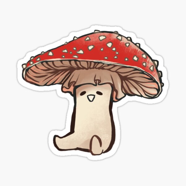 Amanita muscaria Sticker