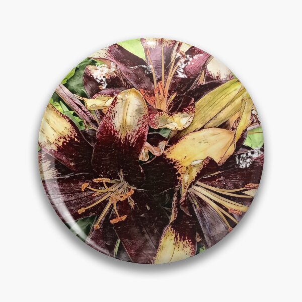 Item preview, Maroon Asiatic Lily designed and sold by EloiseArt.