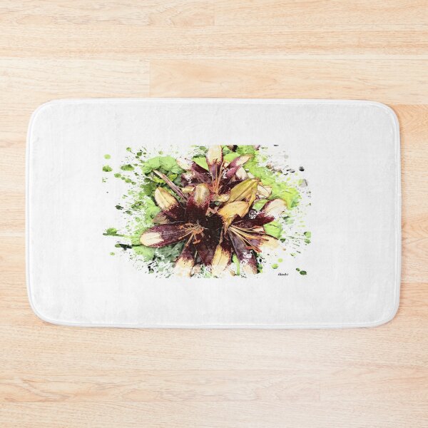 Item preview, Maroon Asiatic Lily designed and sold by EloiseArt.