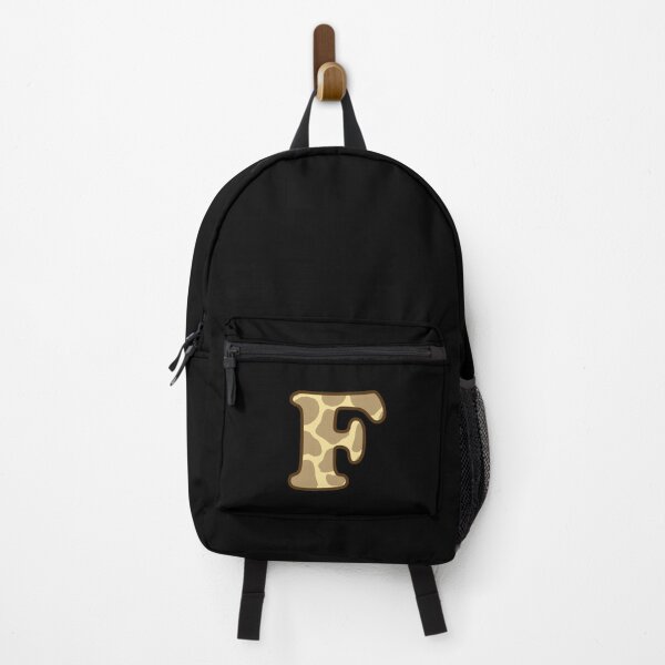 Item preview, Giraffe Print Letter F designed and sold by fashioncancer.