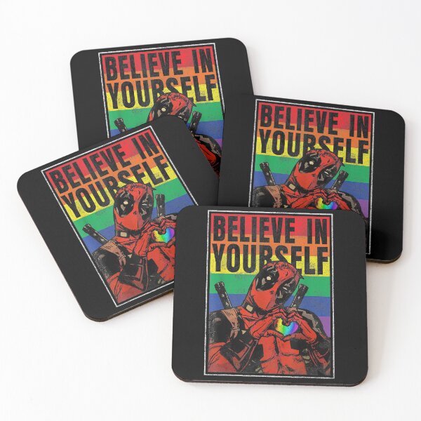 Item preview, Marvel.Deadpoolzz Believe In Yourself Rainbow designed and sold by zaidnoximan.