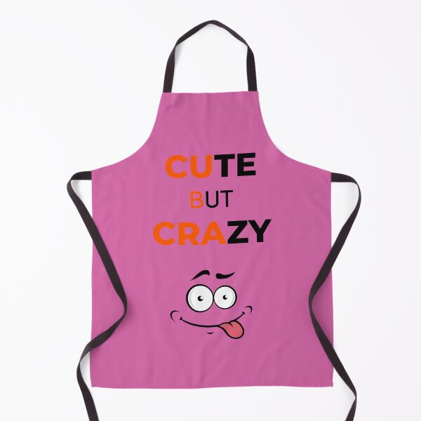 Item preview, CUTE BUT CRAZY, you'll love it! designed and sold by Adnandar.