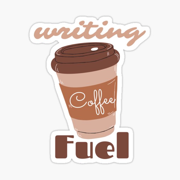 Artikel-Vorschau von Kaffee-Schreibkraftstoff für Schriftsteller und Autoren, designt und verkauft von MalneerAlca.