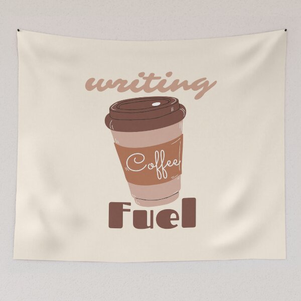 Item preview, Coffee Writing Fuel for Writers and Authors designed and sold by MalneerAlca.