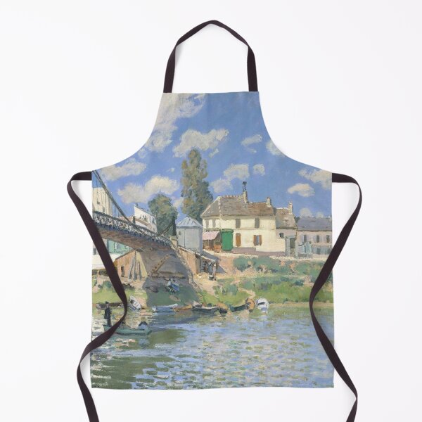 Item preview, Alfred Sisley Painting - Bridge at Villeneuve la Garenne designed and sold by Coffeesnow.