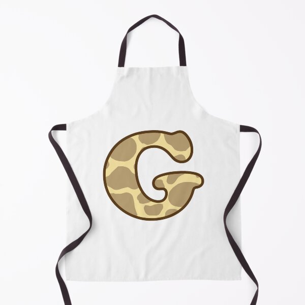 Item preview, Giraffe Print Letter G designed and sold by fashioncancer.