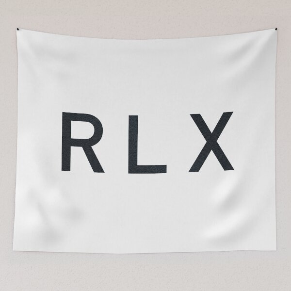Item preview, RELAX - R L X - DIN designed and sold by Hell-Prints.