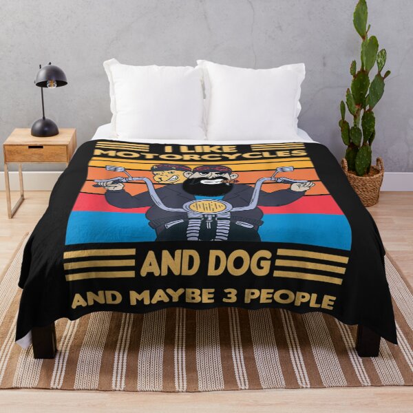 Item preview, Funny Biker Shirt I like My Motorcycle Dog Maybe 3 People designed and sold by coraclr.
