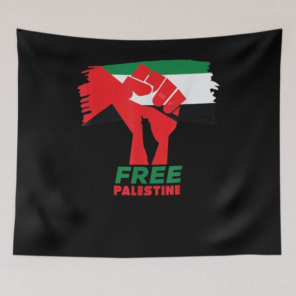 Item preview, Palestine Flag And Fist Free Palestine  designed and sold by jerrie9.