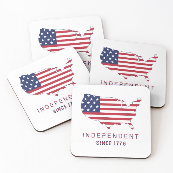 Item preview, USA Independent Since 1776 | America map designed and sold by cartyourchoice.