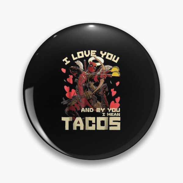 Item preview, Marvel.Deadpoolzz Cupid Love For Tacos Graphic designed and sold by zaidnoximan.