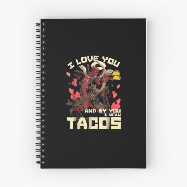Item preview, Marvel.Deadpoolzz Cupid Love For Tacos Graphic designed and sold by zaidnoximan.