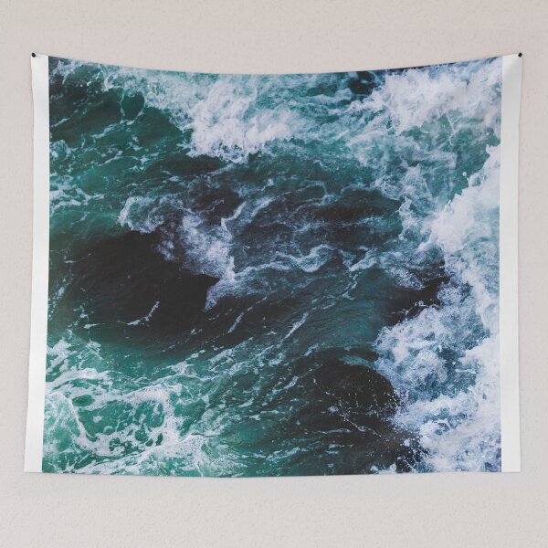 Item preview, Blue Ocean Waves  designed and sold by Studio  Six.