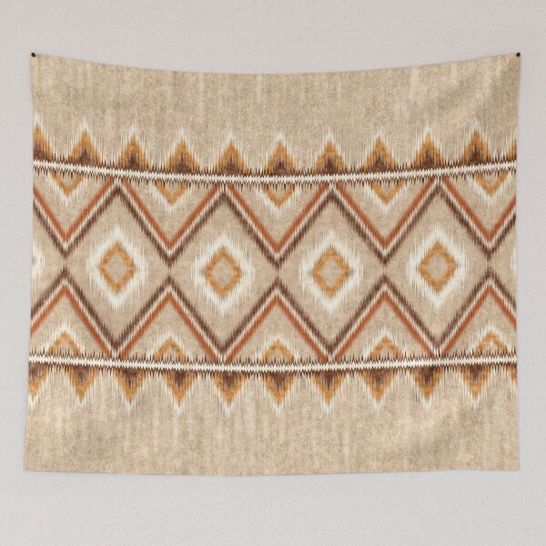 Item preview, Traditional Ethnic Pattern with faux Raffia Accents designed and sold by Octavia Soldani.