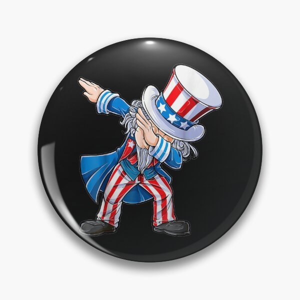 Item preview, Funny July 4th Dabbing Uncle Sam Fireworks Celebration designed and sold by coraclr.