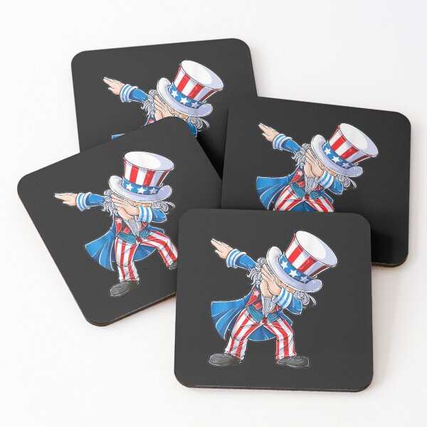 Item preview, Funny July 4th Dabbing Uncle Sam Fireworks Celebration designed and sold by coraclr.