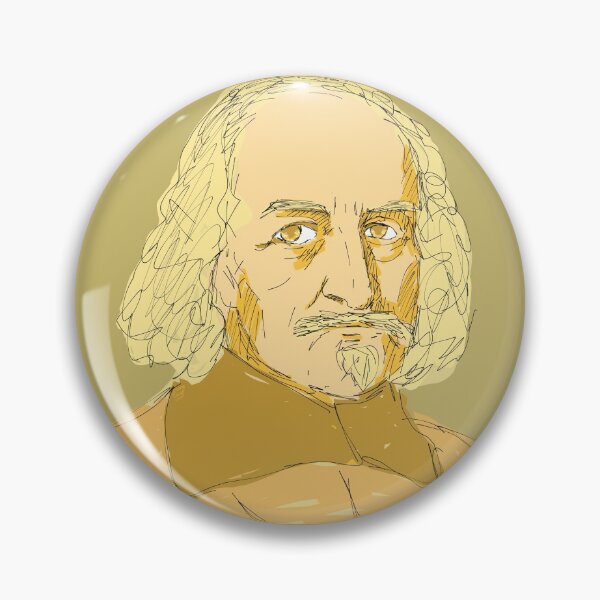 Item preview, Thomas Hobbes caricature designed and sold by KennyLucky.