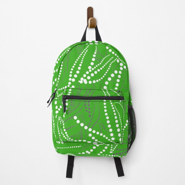 Item preview, Green Mango Leaves, Ethnic Dot Art Plant Pattern designed and sold by etoide.