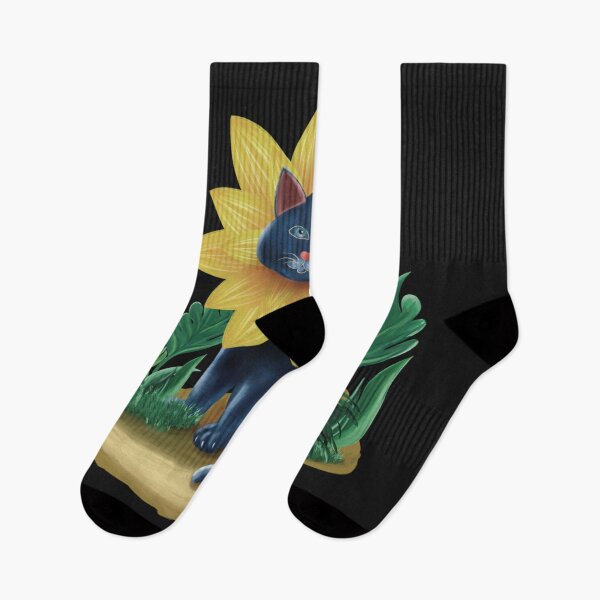 Item preview, Funny Sunflower Cat Lover Design For Cat Lovers designed and sold by coraclr.