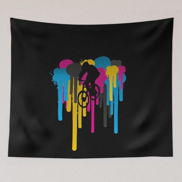 Item preview, Fahrrad Farbverlauf designed and sold by Spirit-Designs.